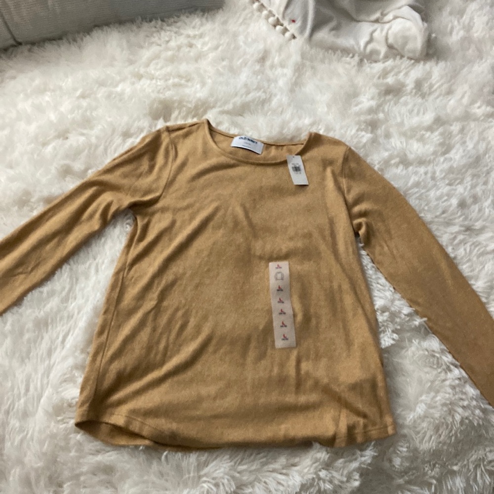 Old navy mustard color long sleeve